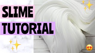 HOW TO MAKE SLIME Simple amp Easy Slime Recipe  2 Minute Easy Slime Tutorial Glue and Borax Slime [upl. by Courtund]