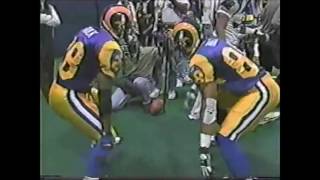 1999 Week 10 Panthers vs Rams Highlights [upl. by Mogerly]