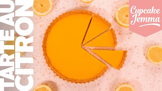 Tarte au Citron AKA Lemon Tart Recipe  Cupcake Jemma [upl. by Hartzel898]