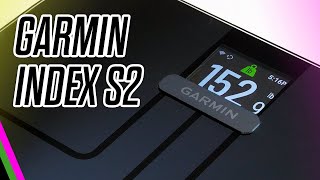 Garmin Index S2 Smart Scale Review  Body Composition Wifi MultiUser [upl. by Aitnom666]