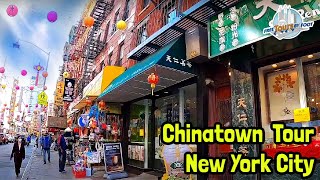 Chinatown New York Walking Tour [upl. by Flight207]