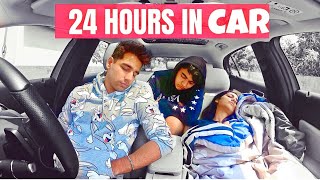 LIVING IN MY CAR FOR 24 HOURS Challenge  Rimorav Vlogs [upl. by Ragse]