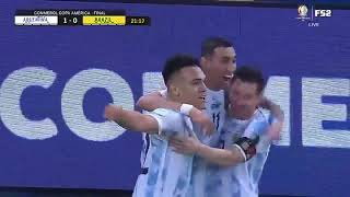 Argentina vs Brazil  Copa America Final 2021  Extended Highlights and Celebrations  English [upl. by Curt170]