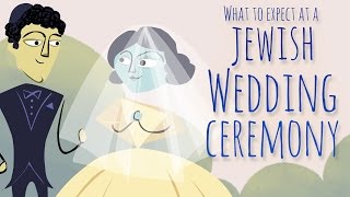 What to Expect at a Jewish Wedding Ceremony [upl. by Amargo207]