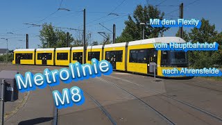 Vom Zentrum zum Stadtrand Führerstandsmitfahrt 60FPS [upl. by Sahcnip]