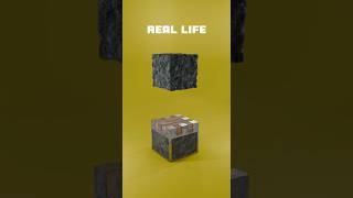 Minecraft vs Real Life 🔥 [upl. by Estelle949]