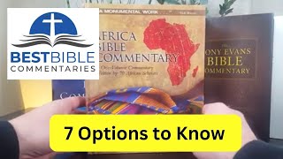 7 EXCELLENT Whole Bible Commentaries John MacArthur Tony Evans Moody MORE [upl. by Epolenep]