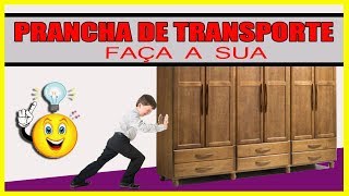 PRANCHA PARA MOVER OBJETOS PESADOS [upl. by Anialed]