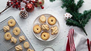 Danish Butter Cookies • Tasty [upl. by Sadnac284]