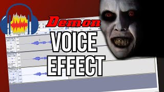 Easy DEMON Voice Effect Tutorial [upl. by Analart]