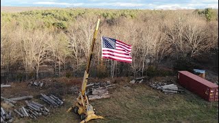 Recovering and fixing a Pettibone crane [upl. by Laurena]