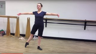 Temps Liés Ballet Class Tutorial beginner level [upl. by Aspa935]