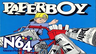 Arcade Game Paperboy 1984 Atari [upl. by Nisa134]