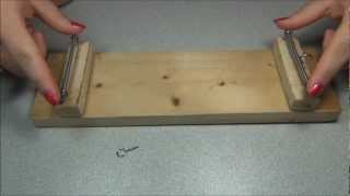 How to make a bead loom [upl. by Mouldon850]