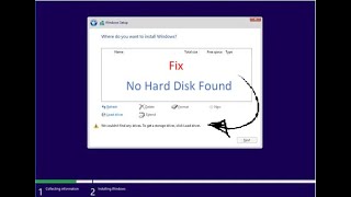 We couldnt find any drives To get a storage driver click Load Driver Windows 10 or Windows 11 [upl. by Innep17]