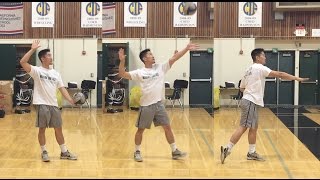 FLOAT Serve  How to SERVE a Volleyball Tutorial part 13 [upl. by Franck101]