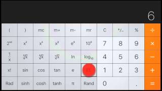 KLScientific Notation on iPhone [upl. by Macrae]