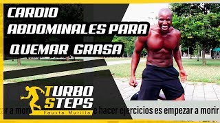 CARDIO ABDOMINALES PARA QUEMAR GRASA EN CASA [upl. by Aititil]