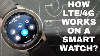 What is LTE4G connectivity in a Smartwatch How to setup LTE in Samsung Galaxy Watch [upl. by Roth]