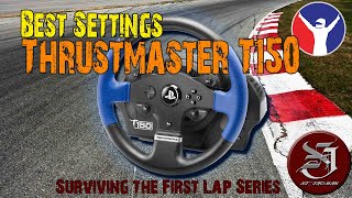 Best Force Feedback Settings Thrustmaster T150  iRacing [upl. by Khajeh]