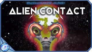 ALIEN CONTACT Telepathy Meditation Music  Contact Higher Dimensional Beings  Theta Binaural Beats [upl. by Oigres]