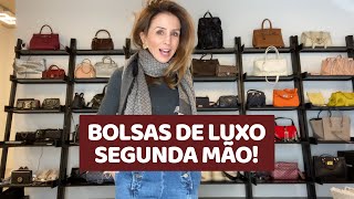 BOLSAS DE LUXO  SEGUNDA MÃO [upl. by Ahouh]