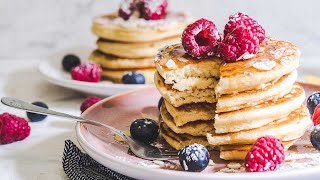 Gluten Free Pancakes Recipe The Fluffiest [upl. by Akeem]