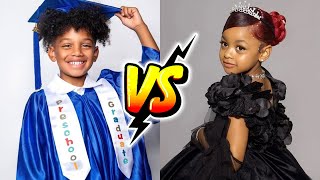 Kulture Kiari Cephus VS Kyrie Prince Transformations 🌟 From Baby To 2024 [upl. by Sapienza]