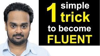 1 Simple Trick to Become Fluent in English  the JAM Technique  How to Be a Confident Speaker [upl. by Colbert565]