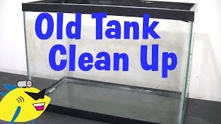 How to Clean up an Old Aquarium [upl. by Manvil]