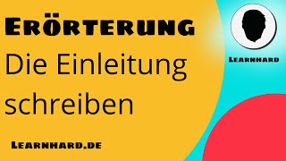 Erörterung Die Einleitung [upl. by Warden]