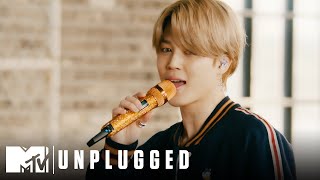 BTS Performs “Telepathy”  MTV Unplugged Presents BTS [upl. by Kcerred288]