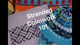 Intro to Stranded Colorwork  Technique Tuesday [upl. by Anesor677]