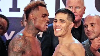 JERMELL CHARLO amp BRIAN CASTANO HEATED WEIGH IN TEAMS ALMOST GET INTO FIGHT  FULL VIDEO [upl. by Ffilc550]