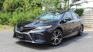 2018 Toyota Camry SE In Depth First Person Look [upl. by Anav]