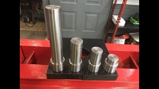 Hydraulic Shop Press Drifts [upl. by Gabi245]