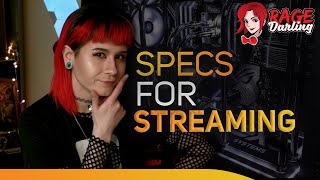 What Specs Do You NEED For a Streaming PC [upl. by Ayres492]