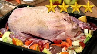 Gänsebraten zubereiten  Oder wie brate ich meine Weihnachtsgans [upl. by Llenrahc]