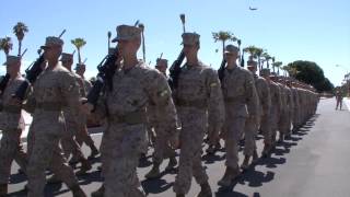 Fox Company Close Order Drill MCRD San Diego [upl. by Socem685]