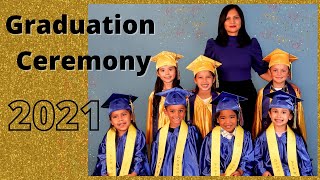 Preschool  Kindergarten Graduation Ceremony Program 2021 [upl. by Ashley]