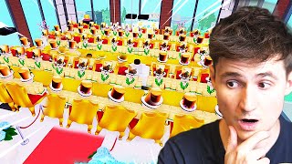 GETTING 9999 VIP CUSTOMERS in My Restaurant  Roblox [upl. by Merwin614]