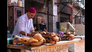 Mechoui Alley A must eat in Marrakech Morocco [upl. by Elleron897]