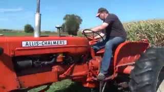 Allis Chalmers Hay Equipment 2015 [upl. by Herwig]