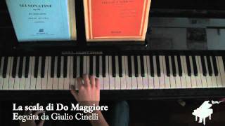 La scala di Do Maggiore pianoforte [upl. by Nemajneb504]