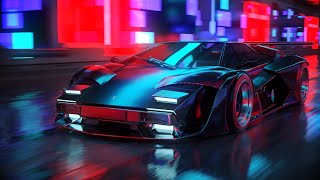 LAZERPUNK  COUNTACH OFFICIAL VISUALIZER [upl. by Gnaoh]