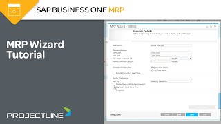 SAP Business One MRP Wizard Tutorial [upl. by Michaeline637]