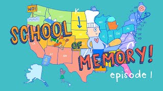 Memorize ALL 50 US States School of Memory Ep 1 [upl. by Mercer293]