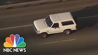 White Ford Bronco The Chase That Changed Everything  Flashback  NBC News [upl. by Nanyt34]