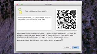 Easy Bitcoin Electrum WalletClient tutorial for beginners 2014 [upl. by Auqinimod]