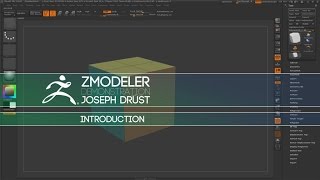 ZBrush ZModeler Introduction [upl. by Anelaf297]